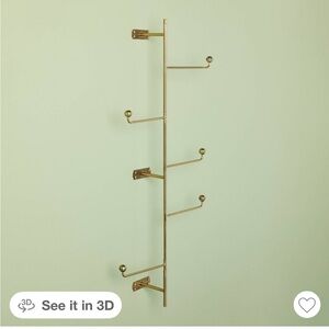 Hearth & Hand Brass Swivel Wall Hook